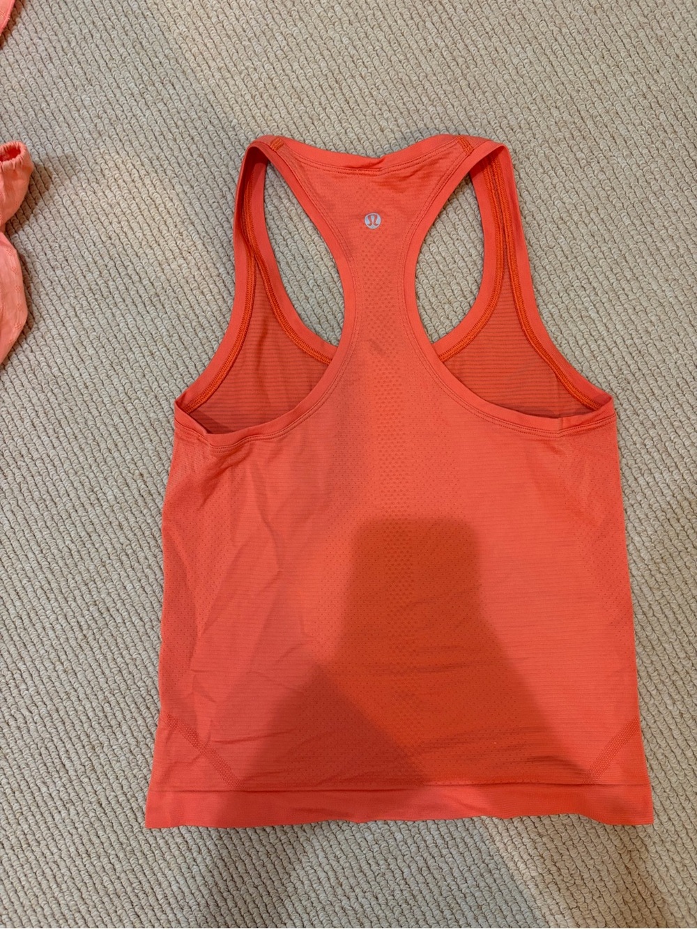 Orange Racerback Tank Top - Picture 3 of 3